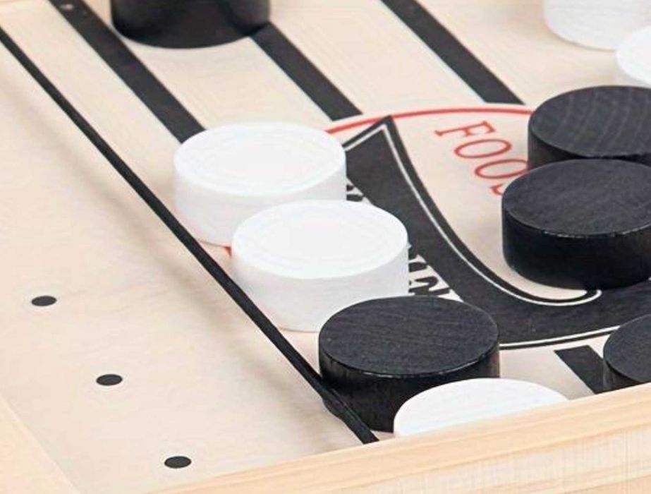 ТОП! интересна игра от дърво - Мач с изстрелващи пулове | Мини хокей