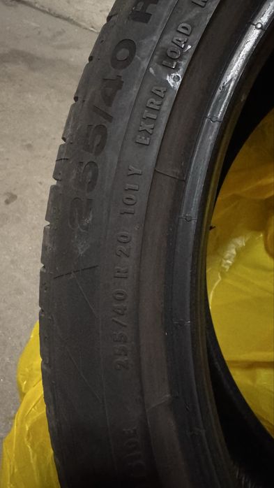 2 бр. Continental ContiSportContact 5 255/40 R20 101Y XL DOT 2023