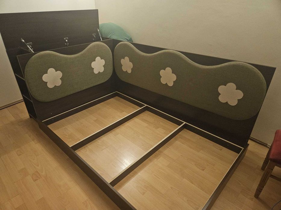 Dormitor pentru copii_pat si spatiu de depozitare