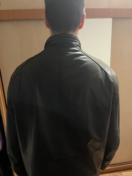 Куртка кожаная мужская