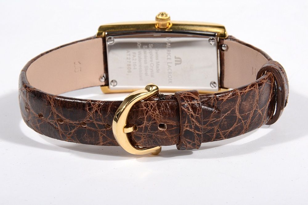 Дамски часовник Maurice Lacroix Fiaba Silver Dial Brown Leather Quartz