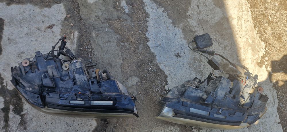 Фары на бмв Е65 оригинал.