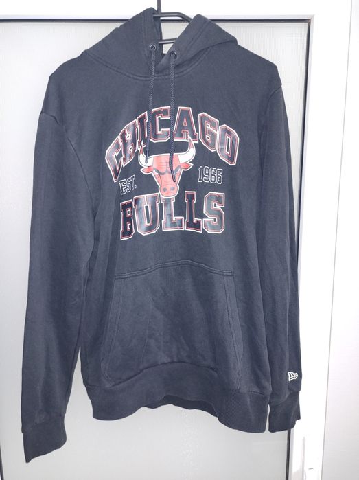 Hanorac de basket New Era cu Chicago Bulls (Sz S)