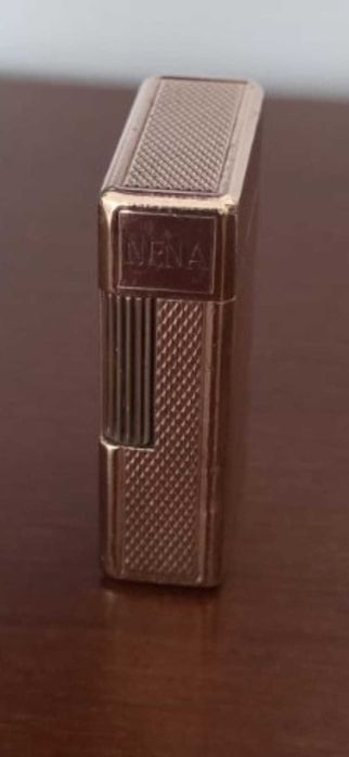 Bricheta ST Dupont Linie 1 BS mica, design Guilloche, Pink Gold