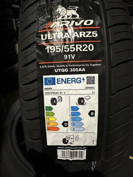 Нови летни гуми ARIVO ULTRA ARZ5 195/55R20 91V НОВ DOT БОРД 1955520