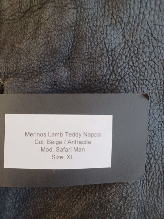 Яке двулицево  от естествена кожа