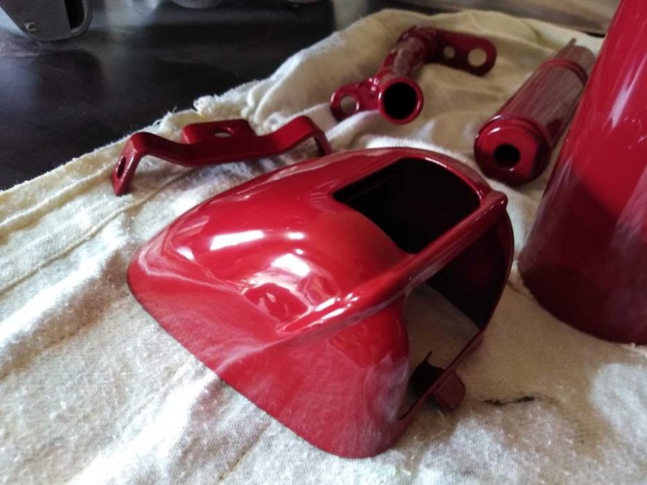 Vopsire electrostatică piese moto