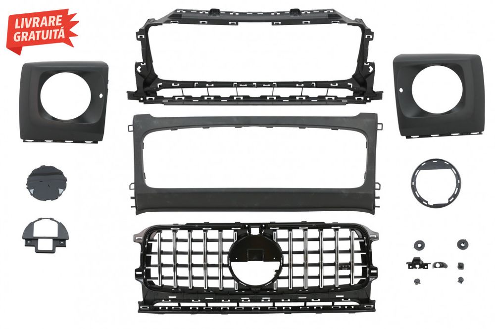Grila Centrala si Carcasa faruri Mercedes G-Class W464 W463A G63 AMG (