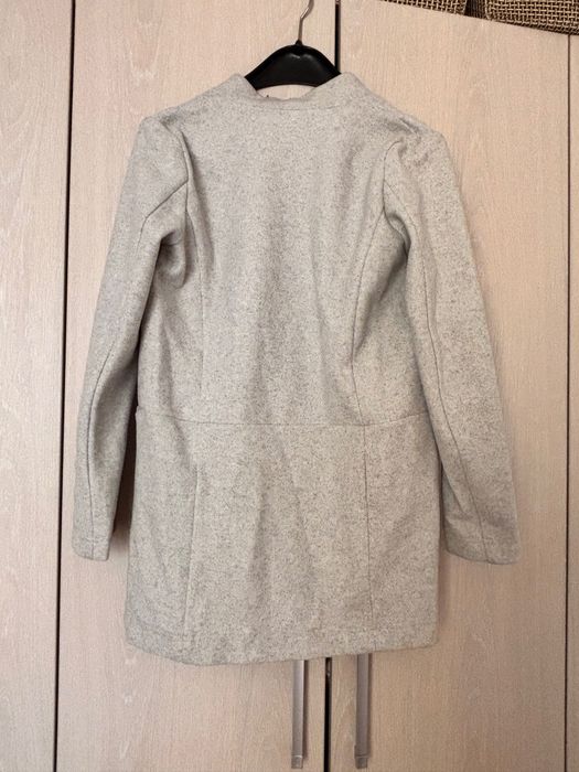 Palton Cropp gri