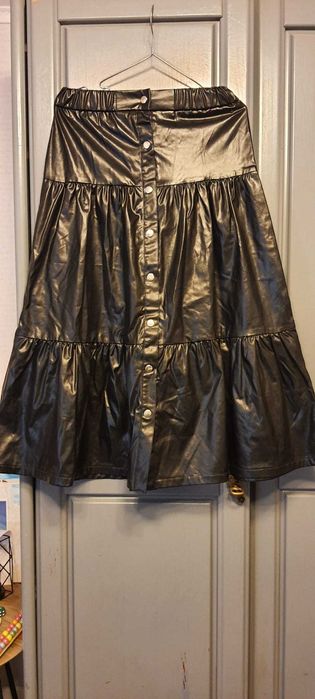Fuste imitație piele S-M