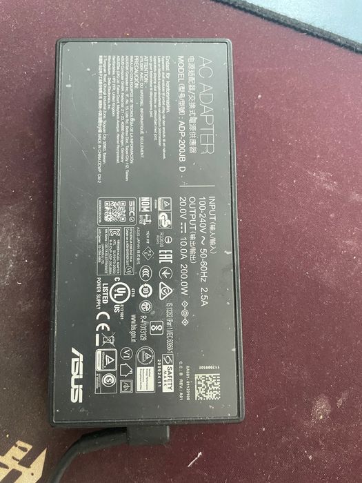 Зарядно + букса за лаптоп (DC jack), комплект