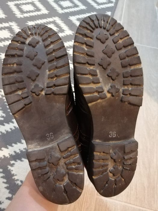 Pantofi din piele, mar. 36