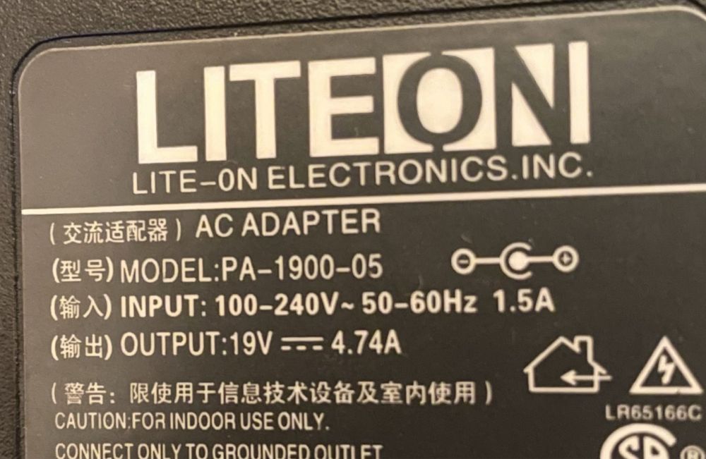 Блок питания Acer