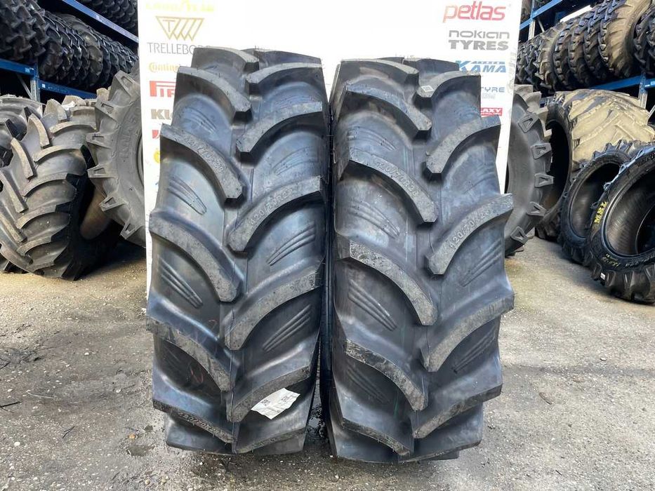 Anvelope 420/70R28 radiale noi pentru tractor fata marca Ozka