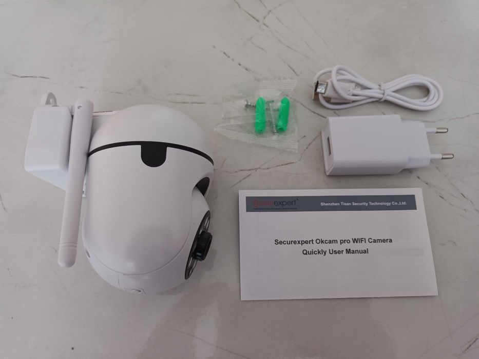 Wifi Camera 8MP,PTZ,въртяща се камера,видео/аудио наблюдение,IP65