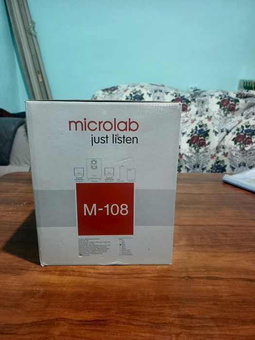 Microlab M-108 yangi iwlatilmagan noviy padarkaga kelgan sovga