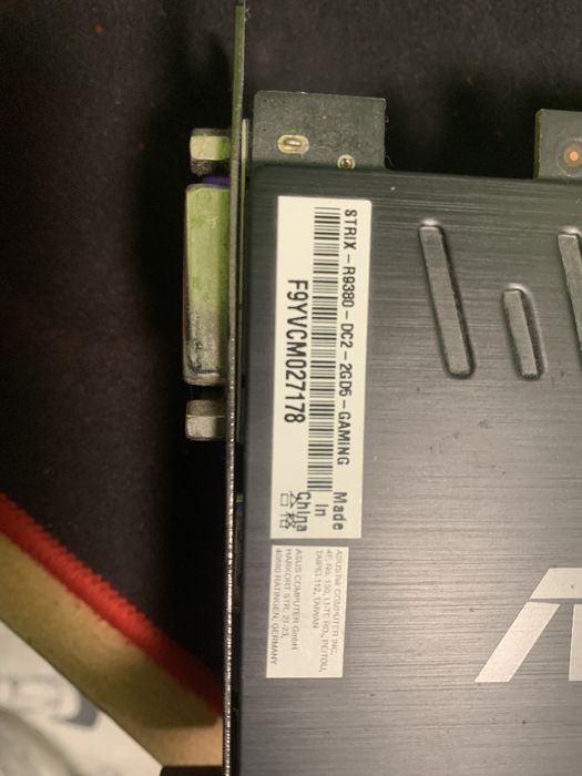 Vand placa video ASUS AMD Radeon r9 380