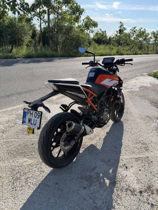 KTM duke 125 2018 avariat