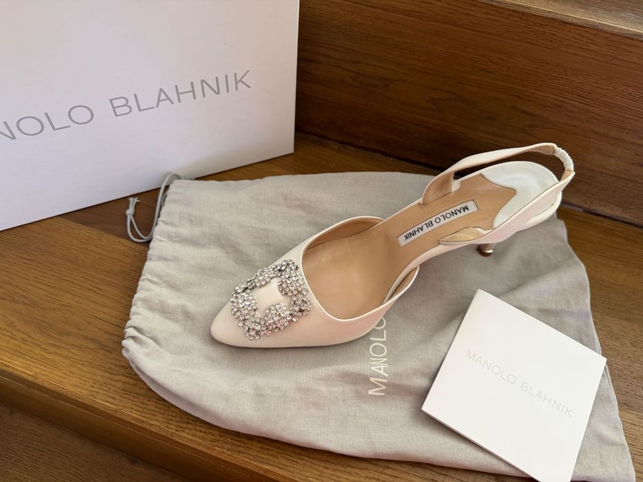 Обувки Manolo Blahnik Hangisli 7см