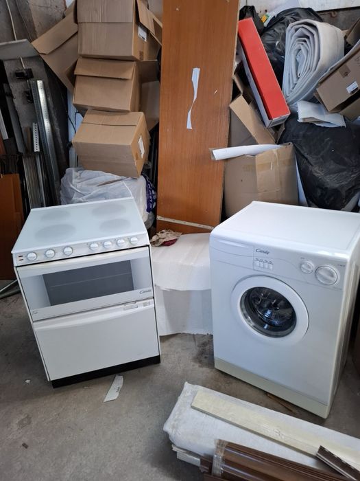 Перална и печка със съдомиялна