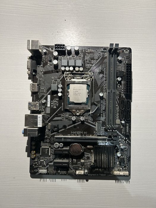 Комплект i3-10100F + GIGABYTE H410M H