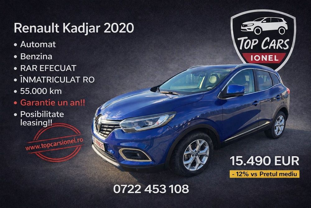 Renault Kadjar Renault Kadjar TCE 2020 Automat Inmatriculat