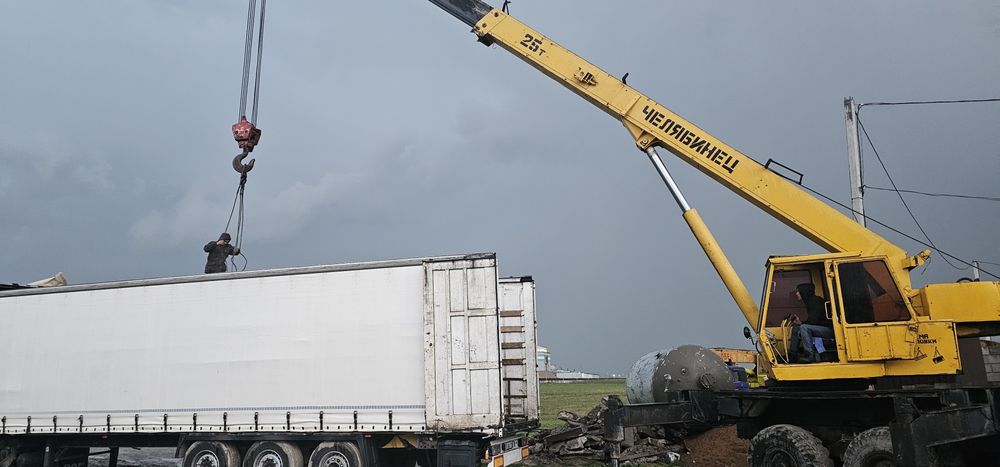 автокран 25 000 кг
