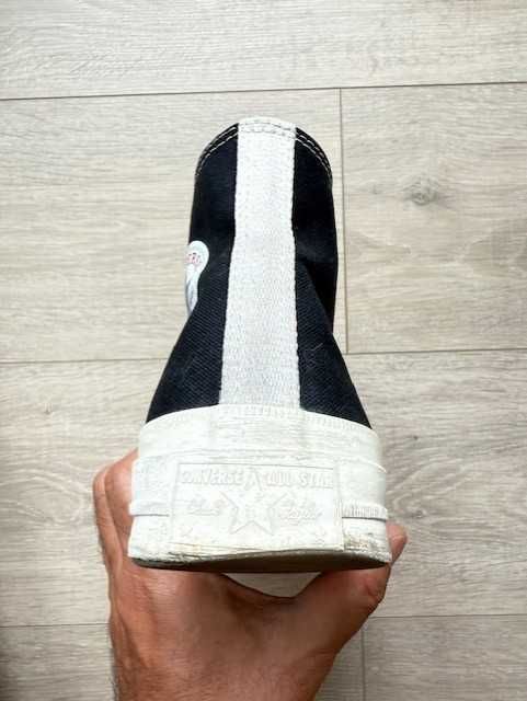 Vand Converse x Comme des Garçons PLAY Chuck 70, marimea 41