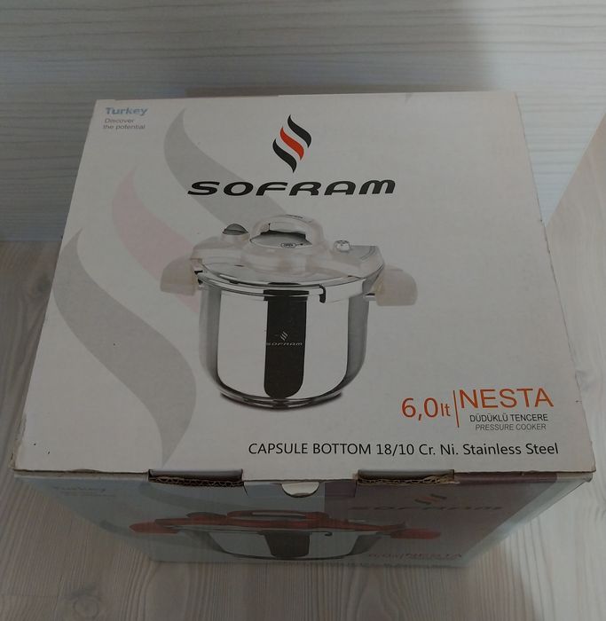 Тенджера под налягане 6 литра