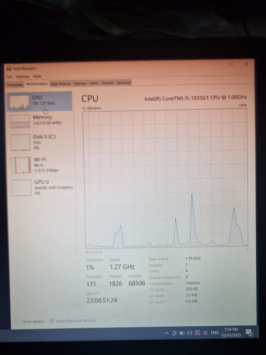 Laptop Lenovo 512 GB SSD