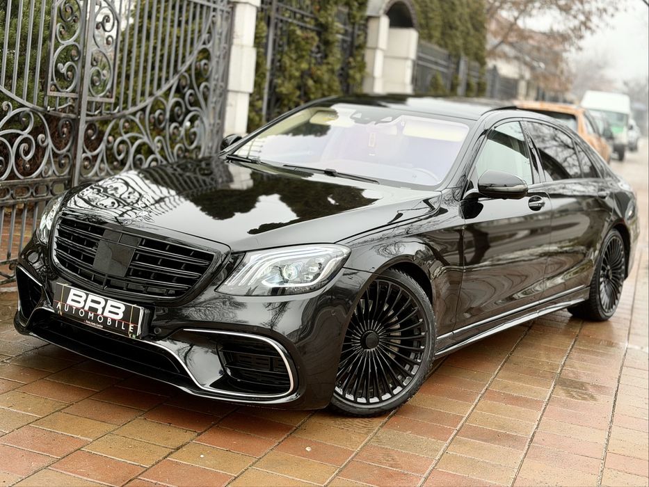 • Mercedes S350d 2016 • Packet 63 Amg • Interior Alb - Prezidential !