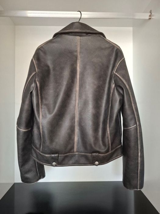 Мъжко кожено яке- Zara