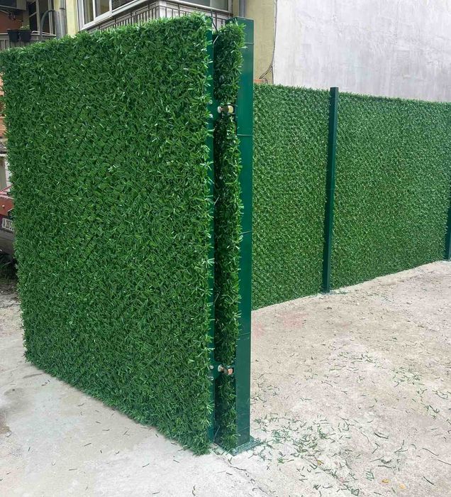 Бургас - Декоративна плетена мрежа / жив плет / тревна ограда /