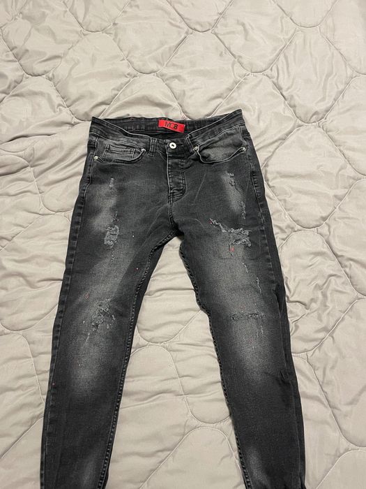 Мъжки черни дънки