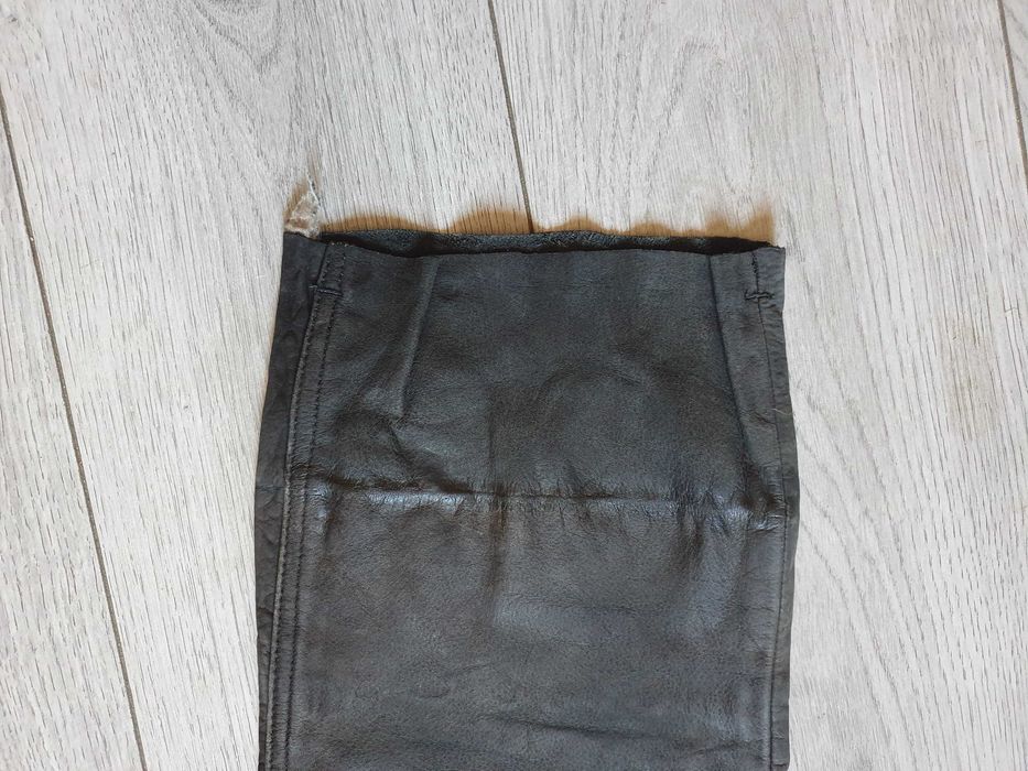 Pantaloni de piele JOHN DEVIN - Marimea 36 (Talie 89 cm)