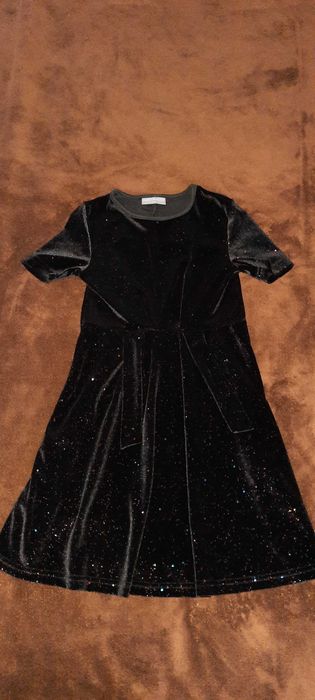 Черна празнична рокля за момиче