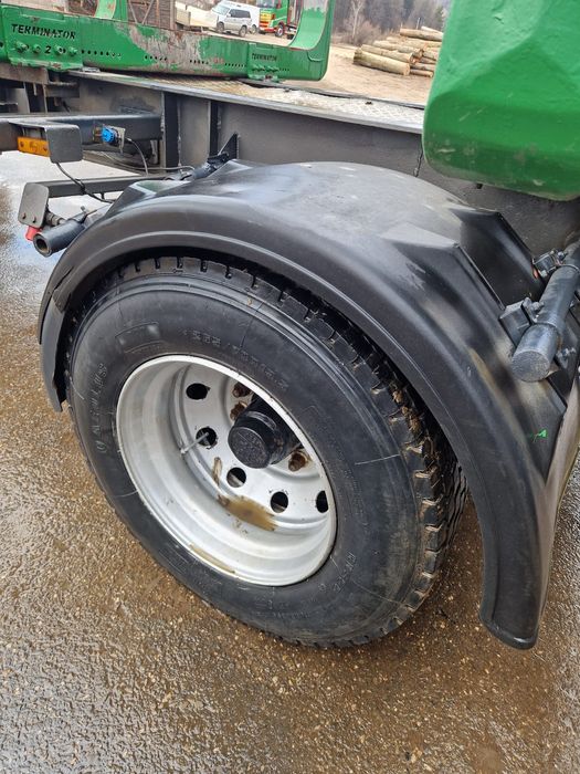 Remorca schwarzmuller  transport lemn bustean forestier