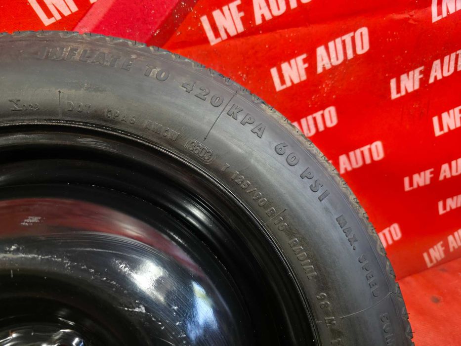 Roata Rezerva SLIM 5x100 16'' OE Skoda Fabia Scala Rapid VW Taigo Polo