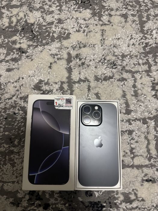 Iphone 16pro sotiladi 98 emkost 128 gb