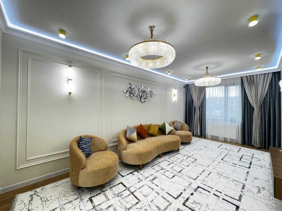 3х комнатная квартира на 5 этаже 97кв/м, в Самарканде