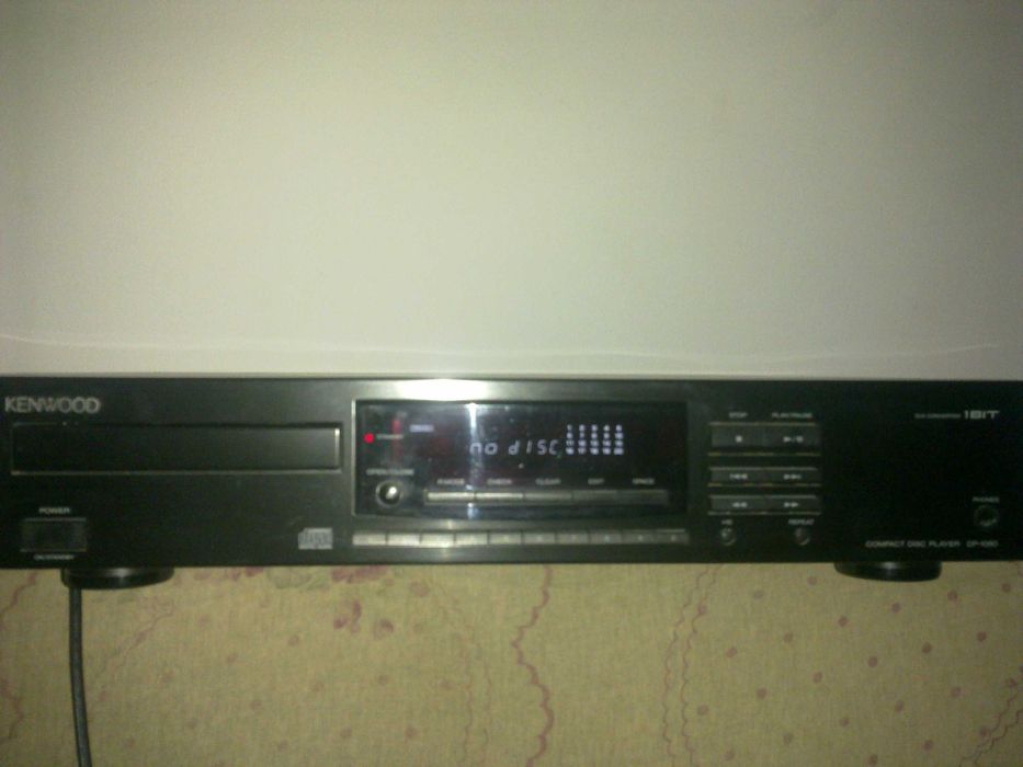Casetofon deck JVC TD W706-cd Kenw dp-1080.