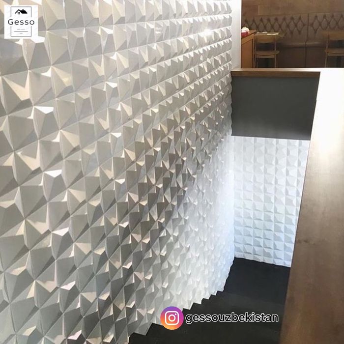 Гипсовые 3д панели | 3д панель | 3d panel | декор decor tyaga aboy