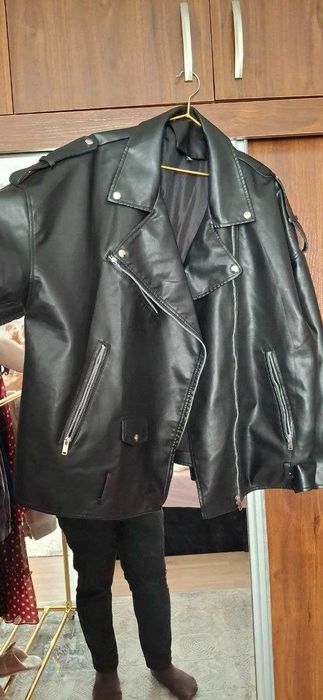 Косуха кожаная куртка oversize демисезонная pinterest.