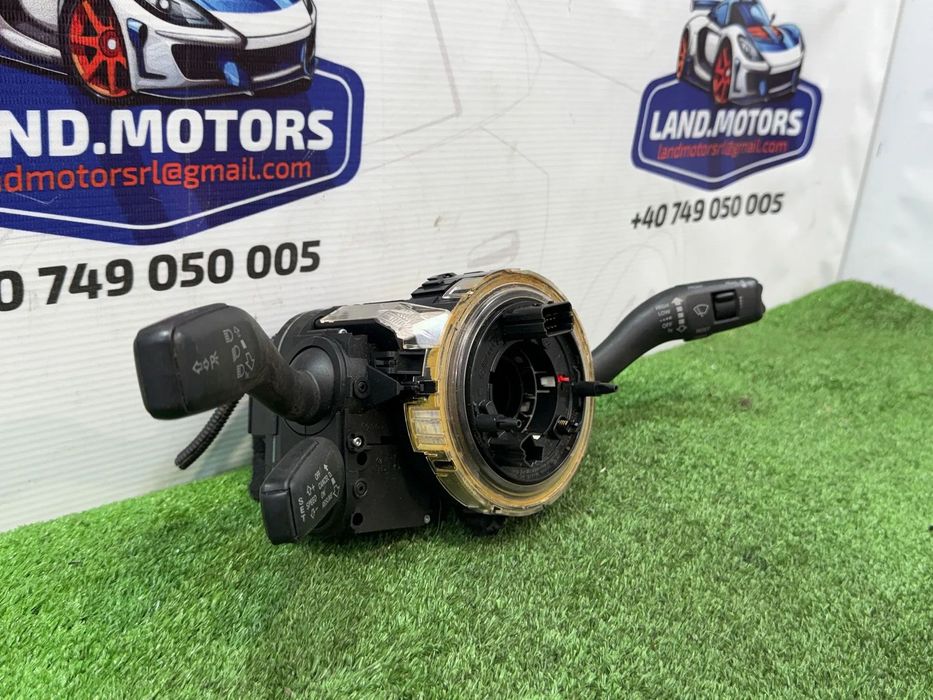 ANSAMBLU MANETE COMENZI VOLAN + SPIRĂ AUDI A6 C6 S LINE 2.0 DIESEL 2009 COD OEM 4E0953503G 4F0953549D 4F0910549A 4E0953521B 2006-2010