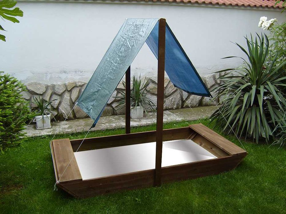 Детски пясъчник със сенник,Кораб.