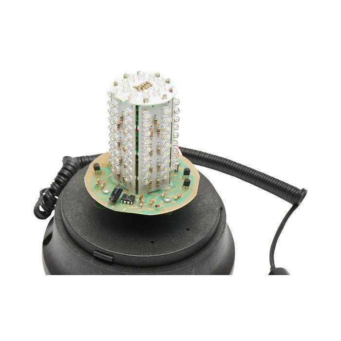 Girofar LED 24V cu talpa magnetica si alimentare la bricheta