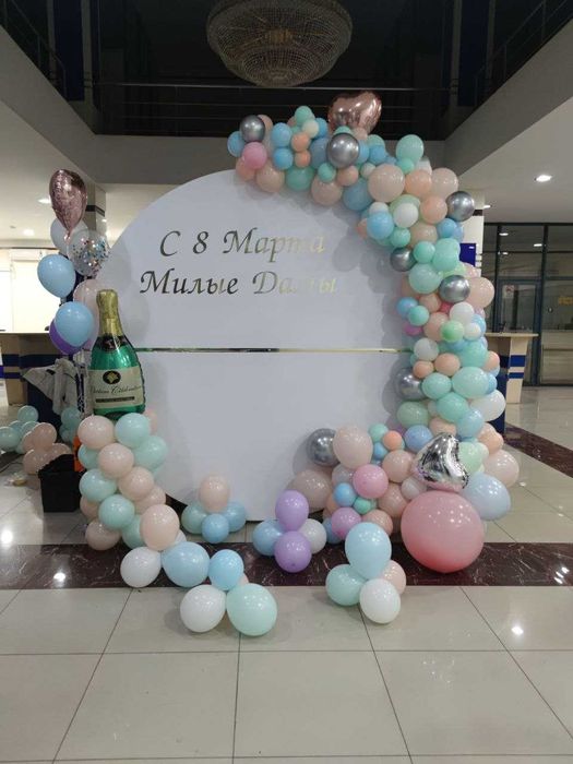 Оформление праздников воздушными шарами