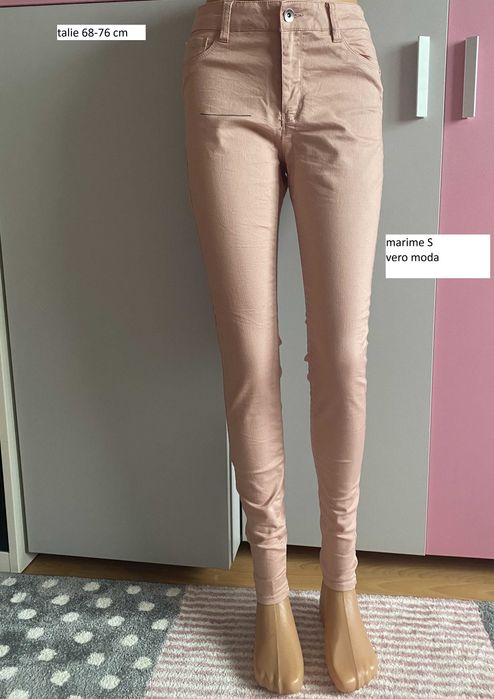 set lot 2x Blugi pantaloni office egari blugi femei marime S sau M