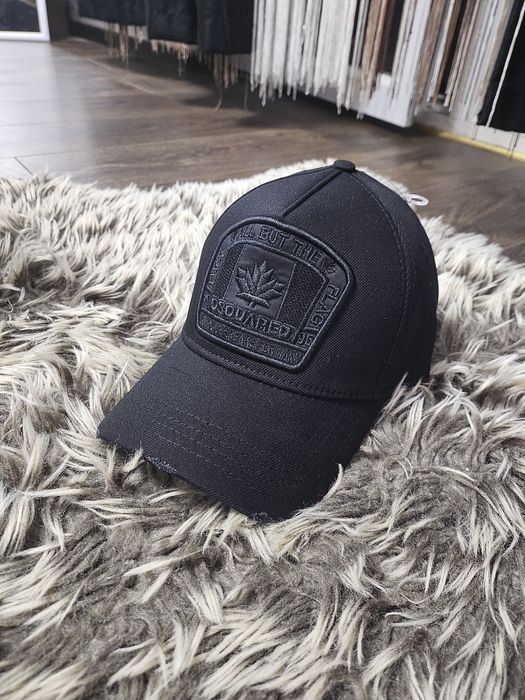 Sapca Dsquared2 Flag full Black Premium