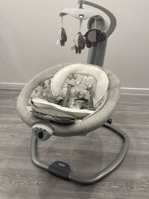 Шезлонг Joie Serina Elephant Duo